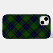 Ogilvie Tartan Blau kariert Case-Mate iPhone Hülle (Rückseite (Horizontal))