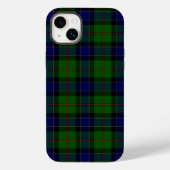Ogilvie Tartan Blau kariert Case-Mate iPhone Hülle (Rückseite)
