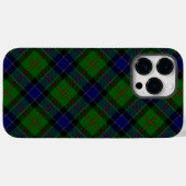 Ogilvie Tartan Blau kariert Case-Mate iPhone Hülle (Rückseite (Horizontal))