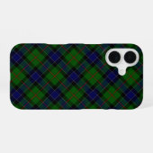 Ogilvie Tartan Blau kariert iPhone 16 Hülle (Rückseite (Horizontal))