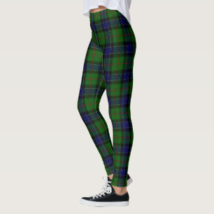 Ogilvie Tartan Blau kariert Leggings