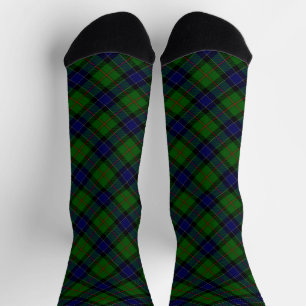 Ogilvie Tartan Blau kariert Socken