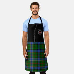 Ogilvy Clan Abzeichen & Tartan Kilt Schürze