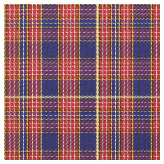 Ogilvy Tartan Print Stoff (Nahaufnahme)