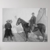 Oglala Chef "Rocky Bear" mit White Poster (Vorne)