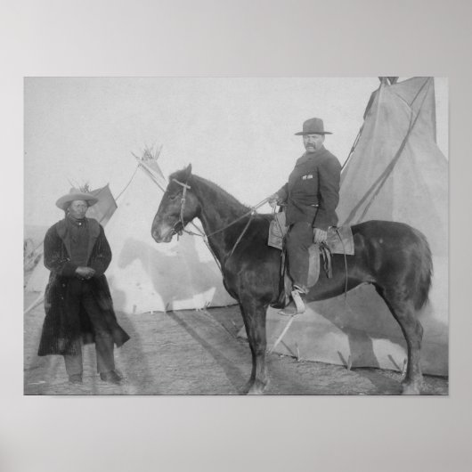 Oglala Chef "Rocky Bear" mit White Poster (Vorne)