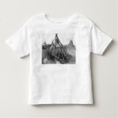 Oglala Frauen und Kinder innerhalb des Tipi Kleinkind T-shirt (Vorderseite)