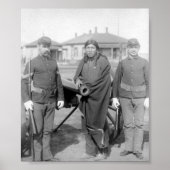 Oglala Indian Plenty Horses Poster (Vorne)