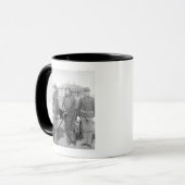 Oglala Indian Plenty Horses Tasse (Vorderseite Links)