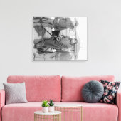 Oglala Indian Plenty Horses with 2 White Soldier Leinwanddruck (Insitu (Wohnzimmer))