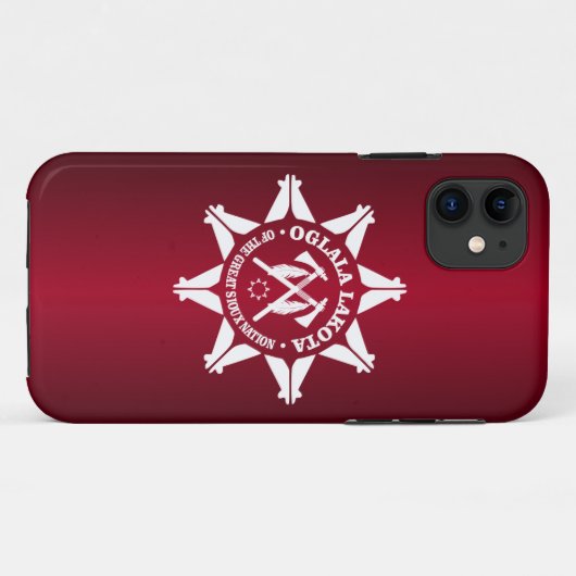 Oglala Lakota Case-Mate iPhone Hülle (Rückseite (Horizontal))
