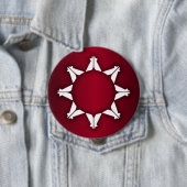 Oglala Lakota Flag Button (Beispiel)