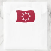 Oglala Lakota Flag Sticker (Tasche)