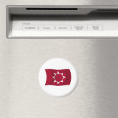 Oglala Lakota Flaggenmagnet Magnet (In Situ (Geschirrspüler))