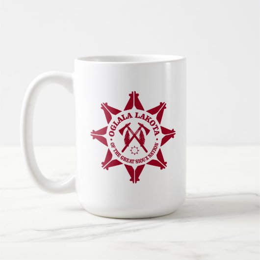 Oglala Lakota Kaffeetasse (Links)