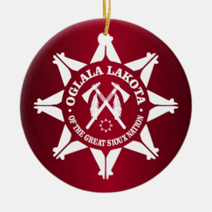 Oglala Lakota Keramikornament