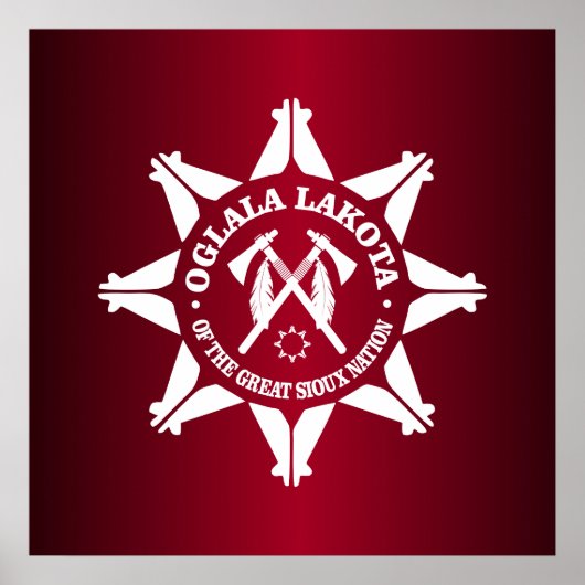 Oglala Lakota Poster (Vorne)