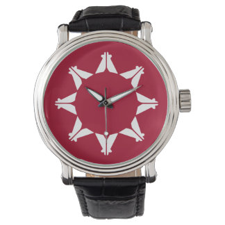 Oglala Lakota Sioux Flag Armbanduhr