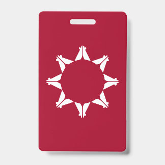 Oglala Lakota Sioux Flag Ausweis