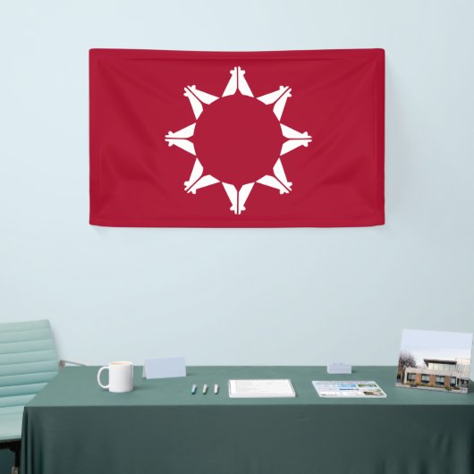 Oglala Lakota Sioux Flag Banner (Messeveranstaltung)