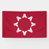 Oglala Lakota Sioux Flag Banner (Horizontal)