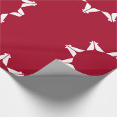 Oglala Lakota Sioux Flag Geschenkpapier (Ecke)