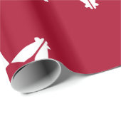 Oglala Lakota Sioux Flag Geschenkpapier (Rolleneckpunkt)