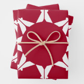 Oglala Lakota Sioux Flag Geschenkpapier Set (Beispiel)