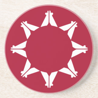 Oglala Lakota Sioux Flag Getränkeuntersetzer