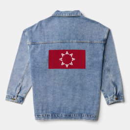 Oglala Lakota Sioux Flag Jeansjacke