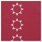 Oglala Lakota Sioux Flag Stoff (Nahaufnahme)