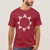 Oglala Lakota Sioux Flag T-Shirt (Vorderseite)