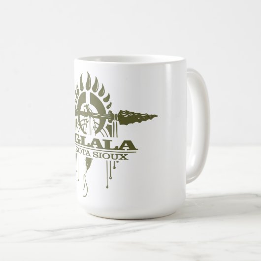 Oglala Sioux 2o Kaffeetasse (VorderseiteRechts)