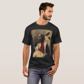 Oglala Sioux Lakota Chief schlägt mit Nose T-Shirt (Vorne ganz)