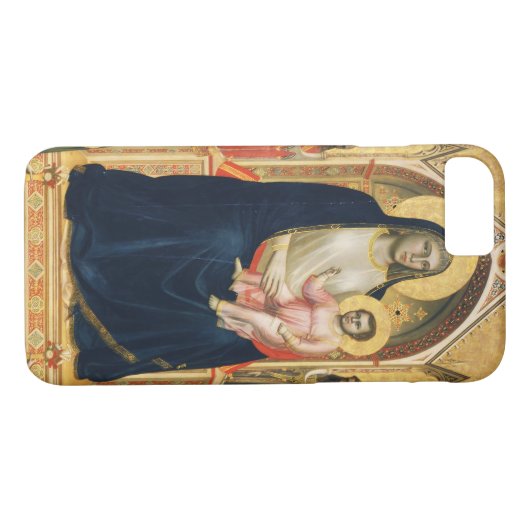 Ognissanti Madonna, Giotto, 1306-1310 Case-Mate iPhone Hülle (Rückseite (Horizontal))