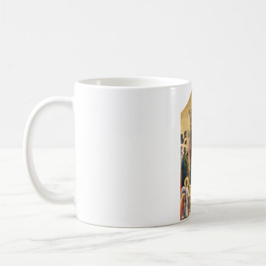 Ognissanti Madonna, Giotto, 1306-1310 Kaffeetasse (Links)