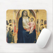 Ognissanti Madonna, Giotto, 1306-1310 Mousepad (Mit Mouse)
