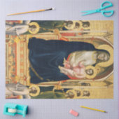 Ognissanti Madonna, Giotto, 1306-1310 Seidenpapier (Basteln)