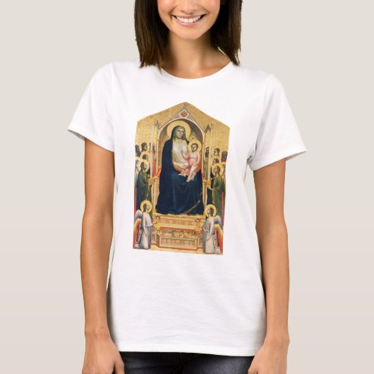 Ognissanti Madonna, Giotto, 1306-1310 T-Shirt (Vorderseite)