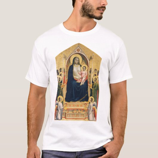 Ognissanti Madonna, Giotto, 1306-1310 T-Shirt (Vorderseite)