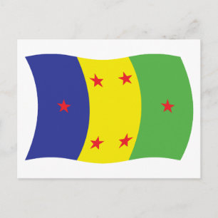 Ogoni People Flag Postcard Postkarte