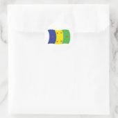 Ogoni People Flag Sticker (Tasche)