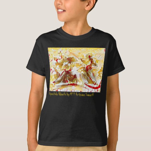 Ogonshoku Ikkiuchi - Artist - NFT Artisans SamurAI T-Shirt (Vorderseite)