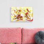 Ogonshoku Ikkiuchi von NFT Artisans Leinwanddruck (Insitu (Wohnzimmer))