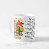 O'Grady, der Ursprung, die Bedeutung und das Kaffeetasse (Vorderseite Links)