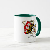 O'Grady Wappen Tasse (VorderseiteRechts)