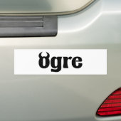Ogre Autoaufkleber (Auf Auto)