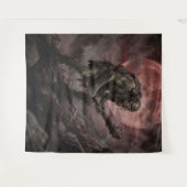 Ogre Beneath the Blood Moon Wandteppich (Vorderseite (Horizontal))