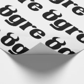 Ogre Geschenkpapier (Ecke)