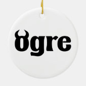 Ogre Keramik Ornament (Hinten)